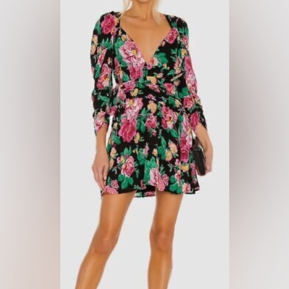 FOR LOVE AND LEMONS June Mini Dress Floral VGUC - Picture 1 of 7